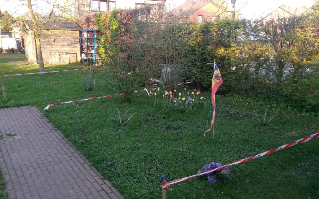 Unser Bienengarten am 19.04.2018