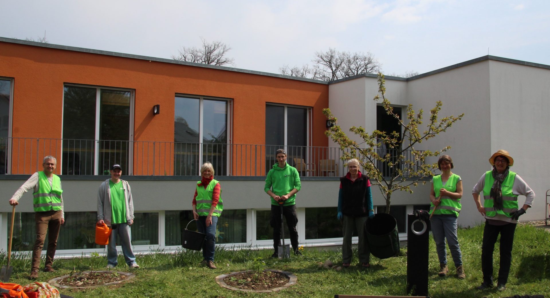 Insektenfreundliche Umgestaltung des Altersheims „Don Bosco“ in Konstanz durch den BUND-Konstanz