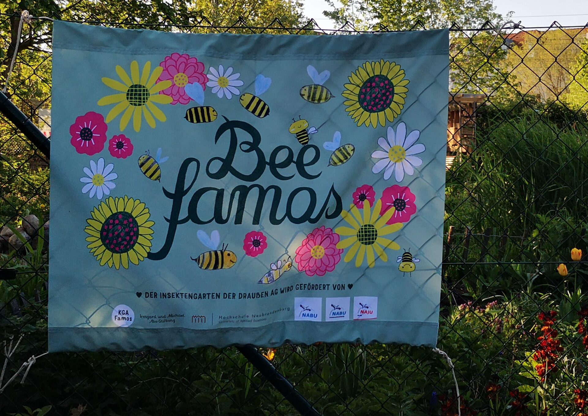 Bee Famos – Ein Insektengarten für heimische Wildtiere