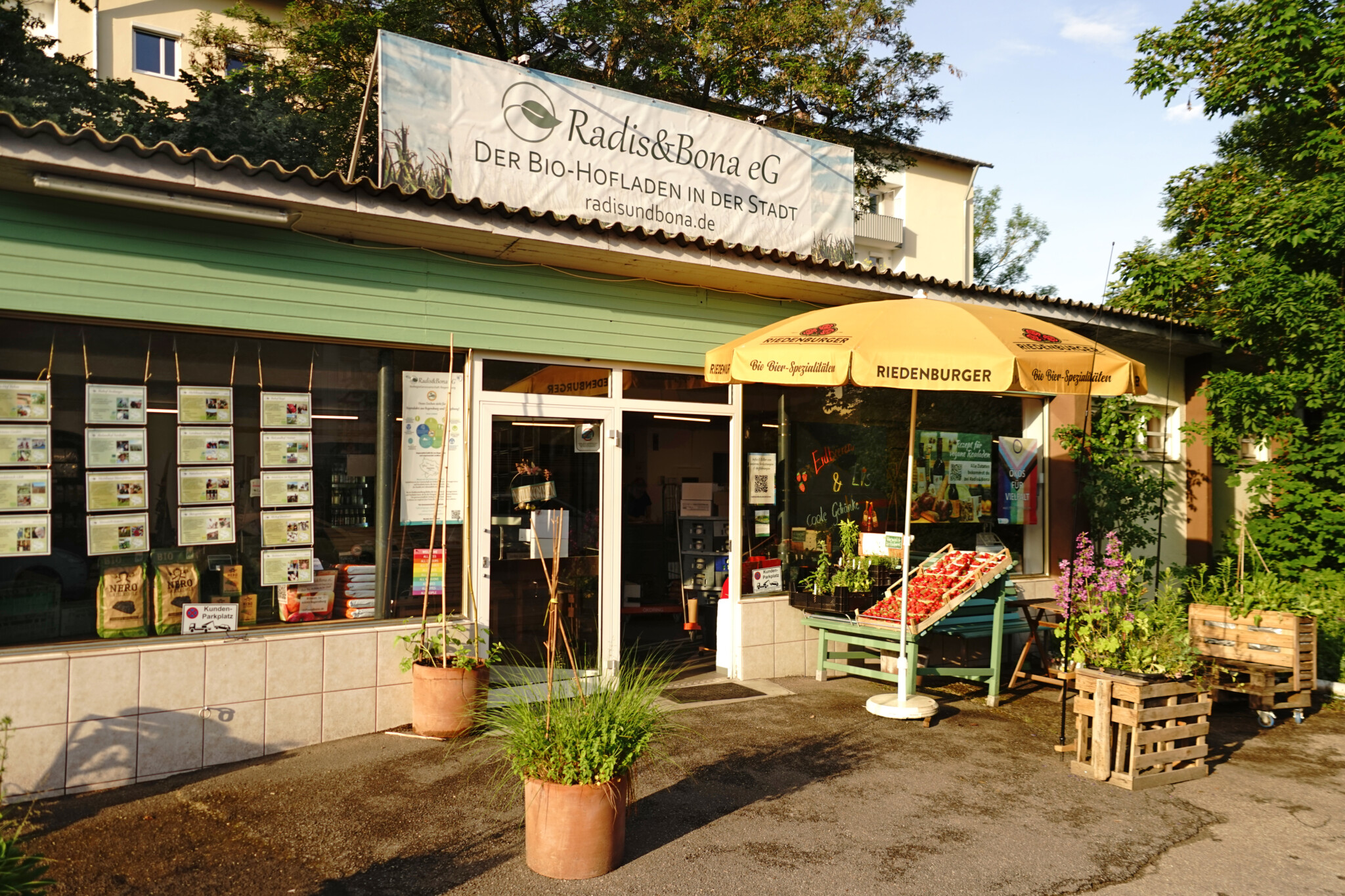 Der Radis&Bona-Bio-Genossenschaftsladen summt
