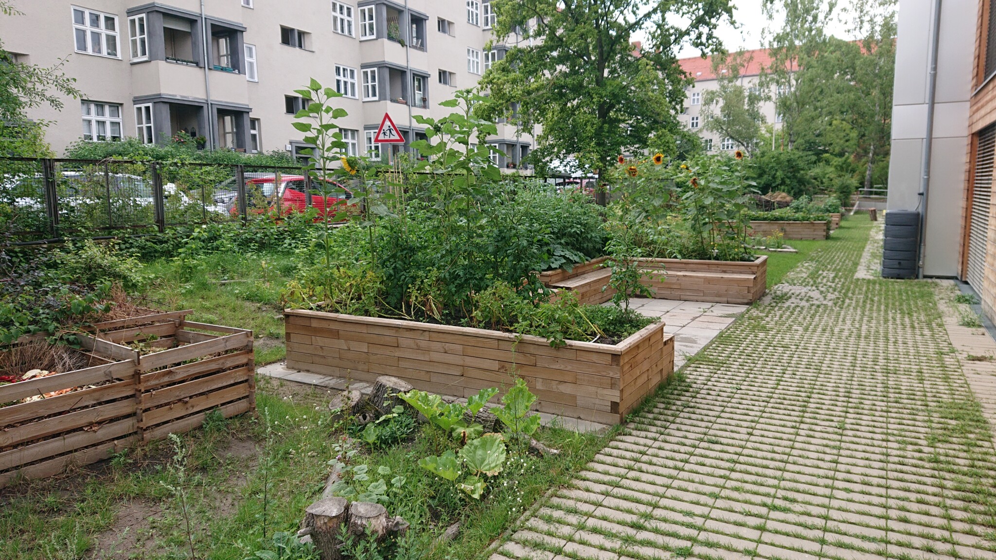 Schulgarten der 40. Grundschule in Berlin – Friedenau