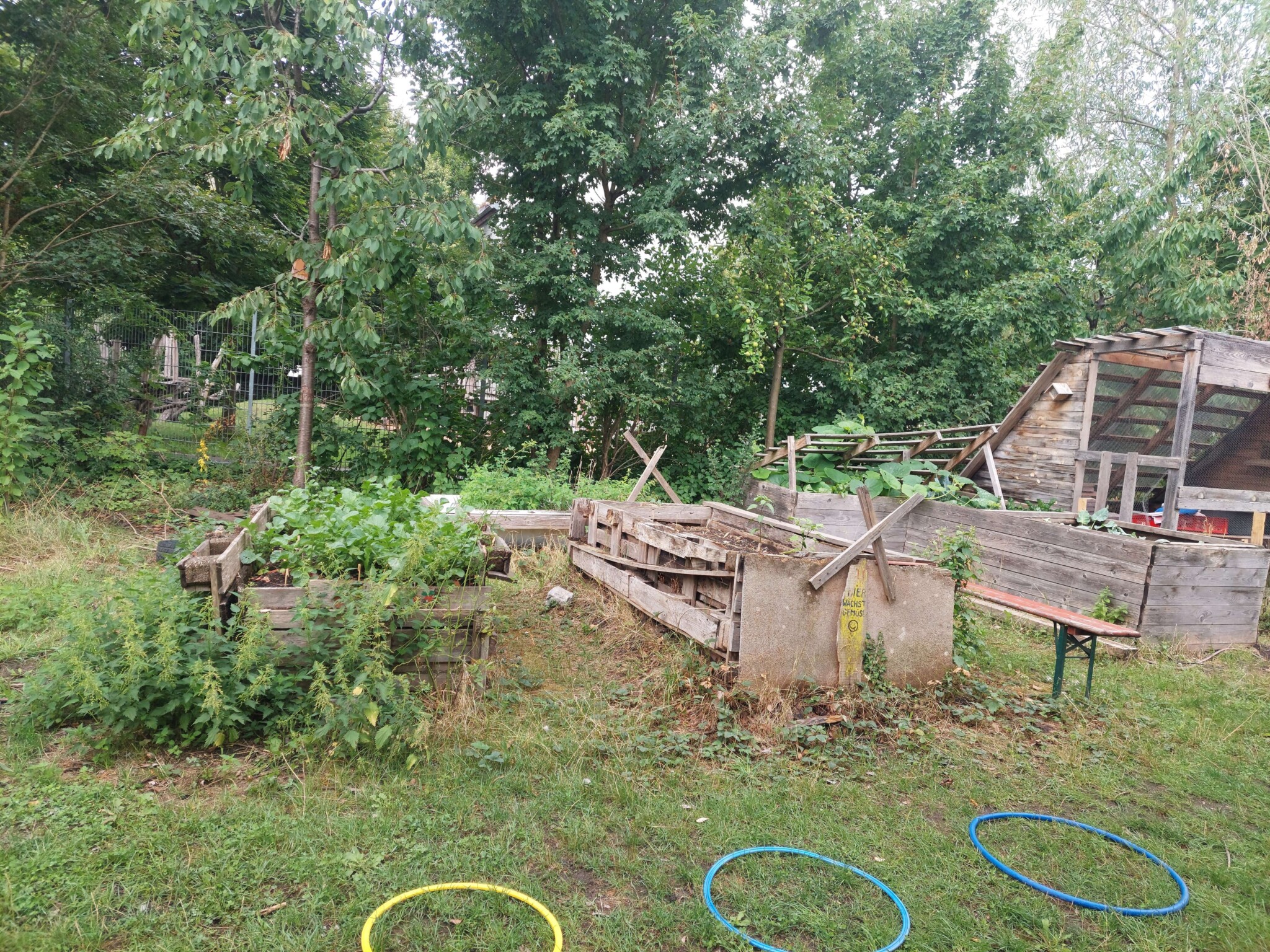 Grüner Aktivspielplatz