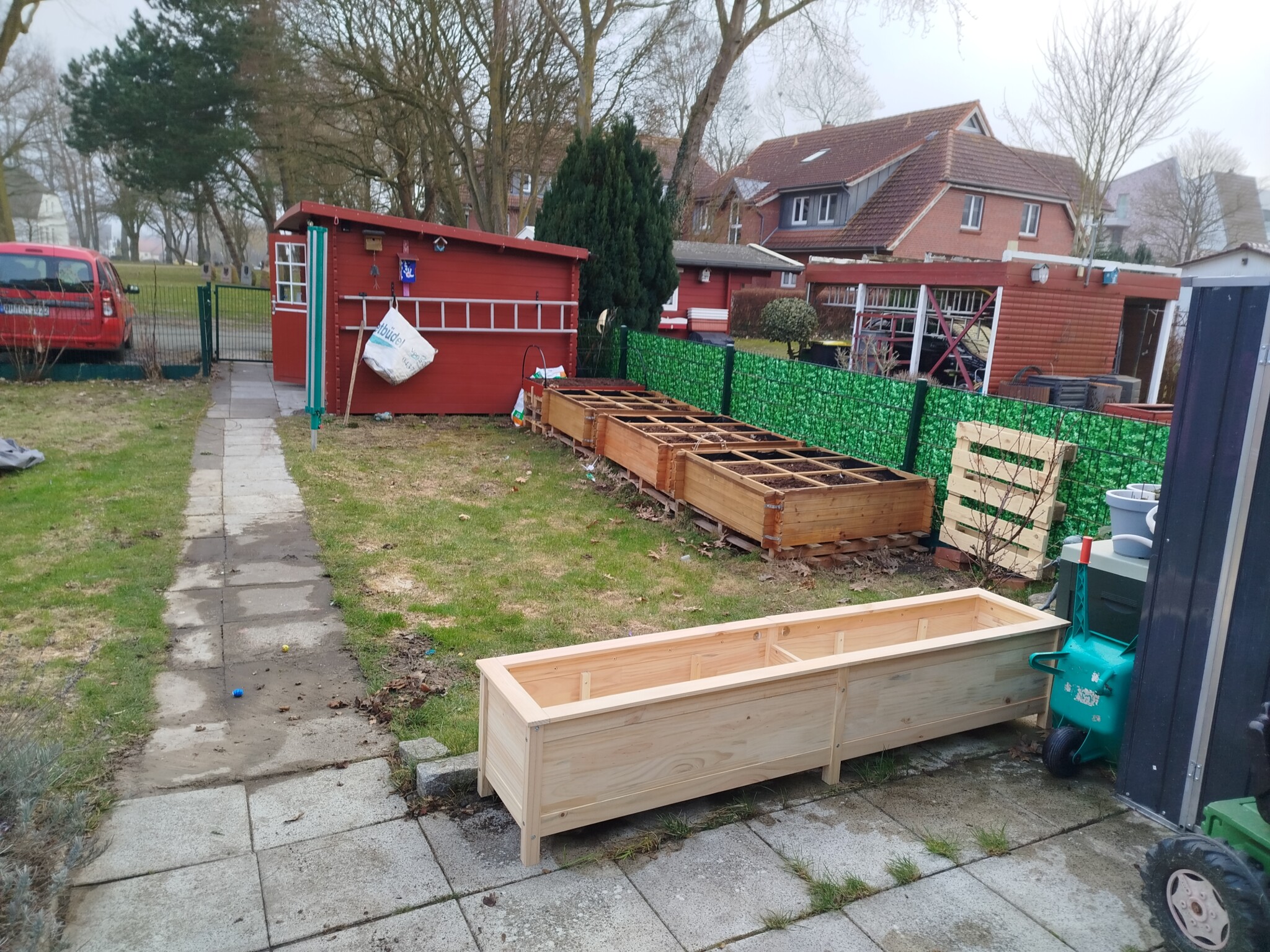 Kleiner Obst/Gemüse und Kräutergarten