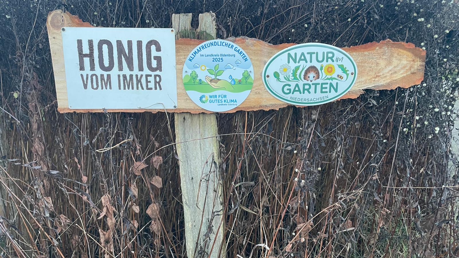 Sandarium mit Trockenmauer im klimafreundlichen Naturgarten