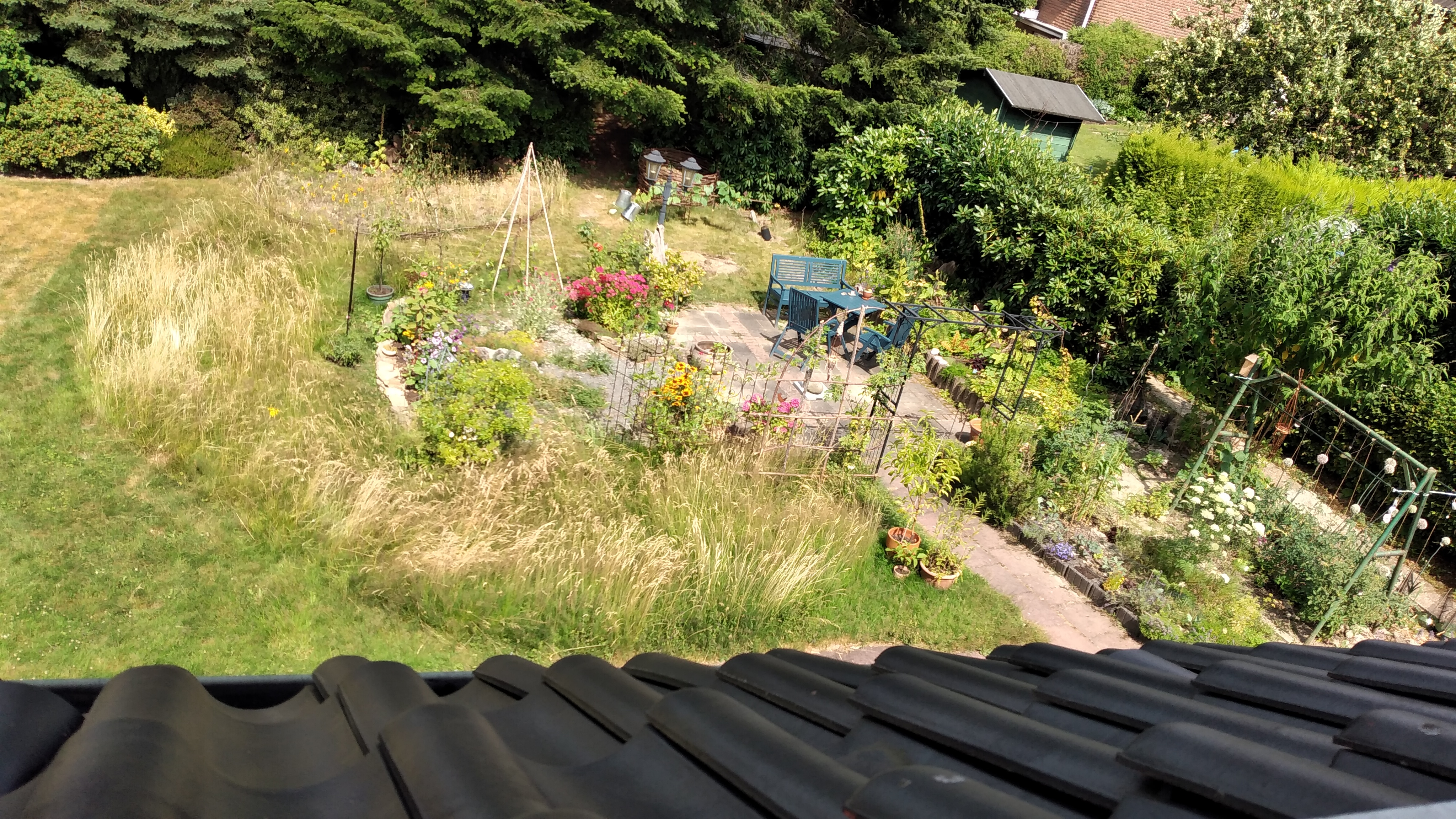 Blüten und Kräuter statt Schotter