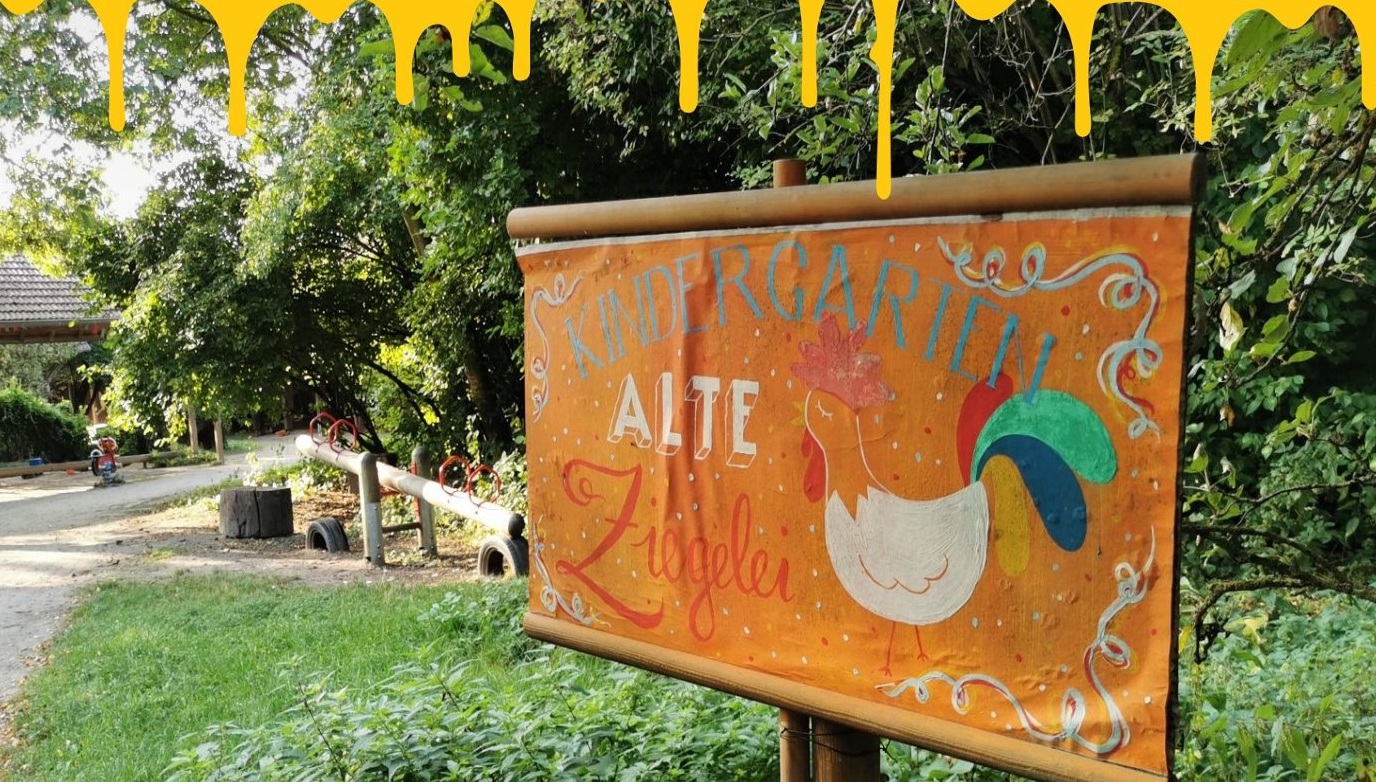 Neue Strukturen für den Kita-Garten: ein Schattenbeet für Bienen und Hummeln, ein Käferkeller für Käferlarven